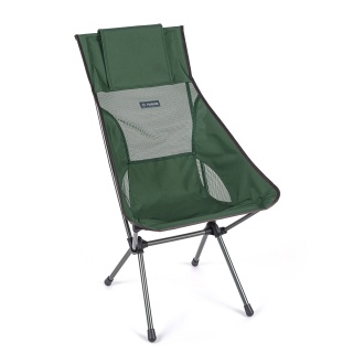 Helinox Camping Chair Sunset Chair (high backrest, new adjustable headrest) green/grey